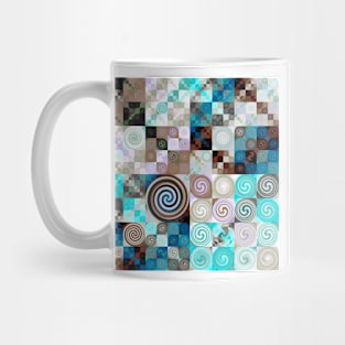 Fractal patchwork Mug
